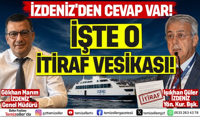 İZDENİZ’DEKİ KİRLİ ÇARK NOTER KAĞIDINA SIĞMADI!