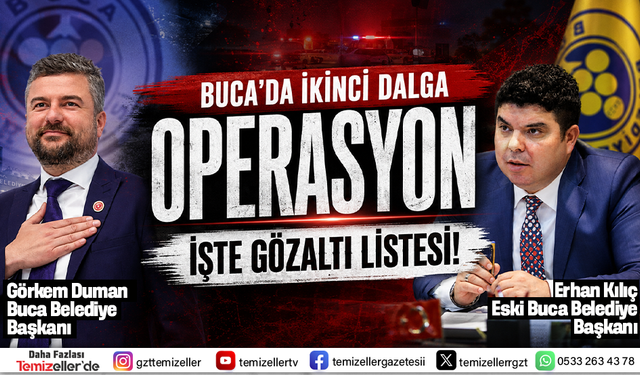 TEMİZELLER HAKLI ÇIKTI! BUCA BELEDİYESİNE 2. OPERASYON!