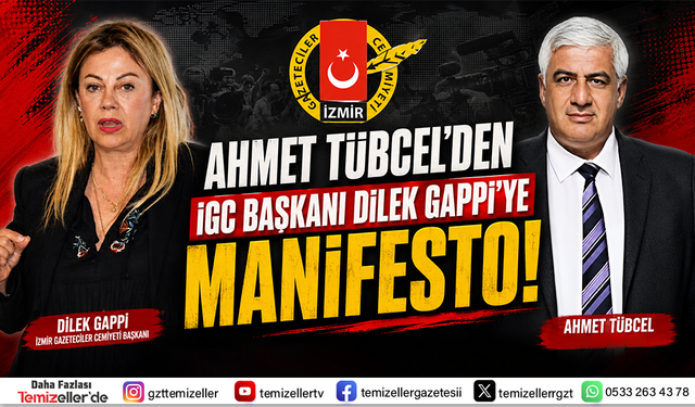 AHMET TÜBCEL'DEN İGC BAŞKANI DİLEK GAPPİ'YE MANİFESTO!