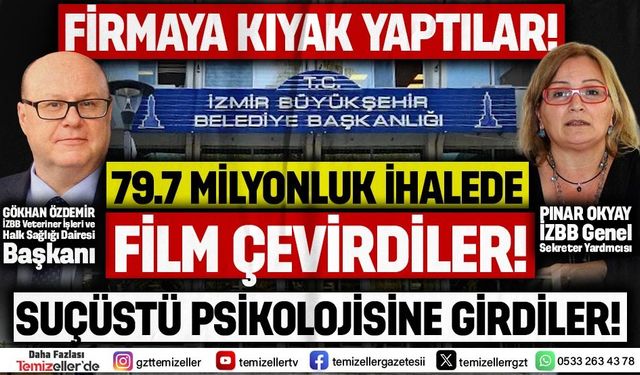 İZBB'DE GÖKHAN ÖZDEMİR VE PINAR OKYAY SUÇLULUK PSİKOLOJİSİNE GİRDİLER!