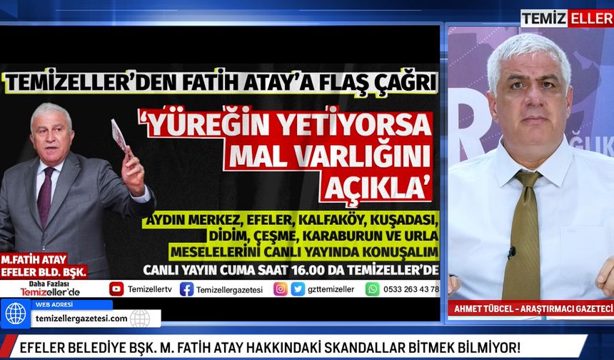 CANLI | TEMİZELLER 22 MART 2024 | M. FATİH ATAY DOSYASI