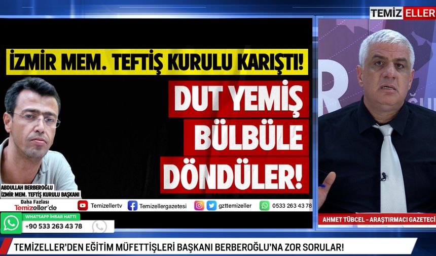 CANLI | TEMİZELLER 16 ŞUBAT 2024 | İZMİR MEM. TEFTİŞ KURULU DOSYASI