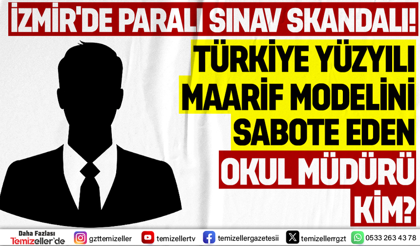 İZMİR GÜZELYALI ORTAOKULU’NDA SKANDAL UYGULAMA: PARA TOPLAMA İDDİASI!