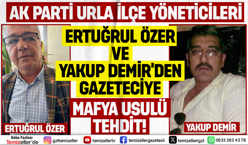URLA’DA BASIN ÖZGÜRLÜĞÜNE DARBE TEŞEBBÜSÜ!