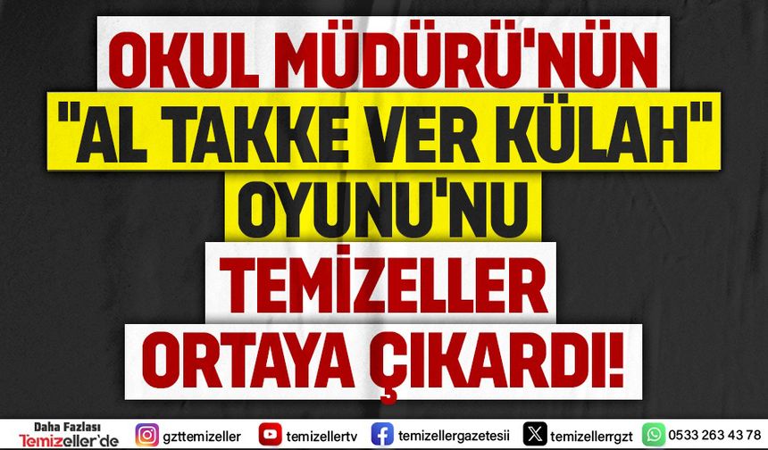 OKUL MÜDÜRÜ, VELİLERDEN FARKLI IBAN'LARLA PARA TOPLAMIŞ!