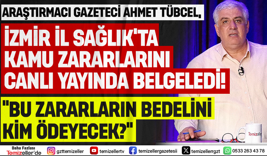 İZMİR İL SAĞLIK CAMİASINDA YİNE YER YERİNDEN OYNADI!