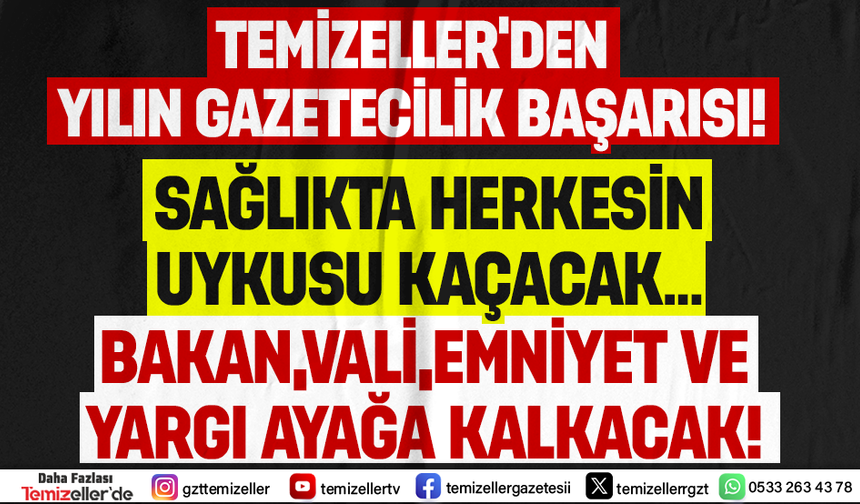 İZMİR İL SAĞLIKTA HERKESİN UYKUSU KAÇACAK…