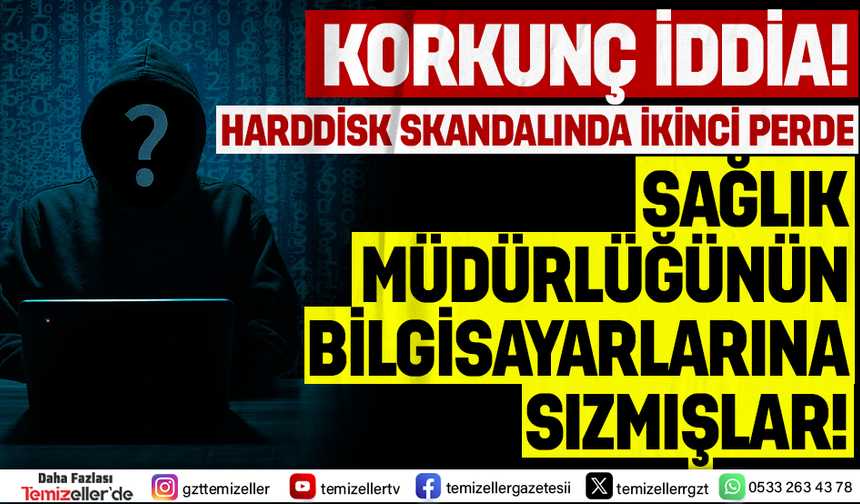 TÜRKİYE TEMİZELLER’İN HARD DİSK DOSYASINI KONUŞURKEN İZMİR’DE İKİNCİ PERDE AÇILDI!