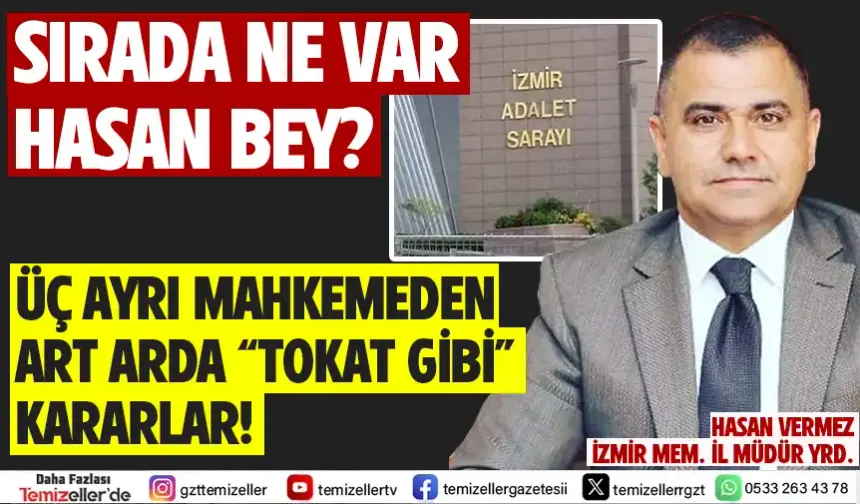 YARGIDAN HASAN VERMEZ’E ÜÇ KEZ “TOKAT GİBİ” CEVAP!