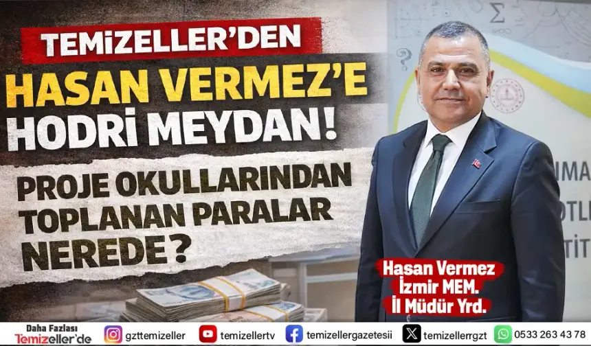 HASAN VERMEZ’E TEMİZELLER'DEN HODRİ MEYDAN: "BELGELER BİZDE, SÖZ SİZDE!"