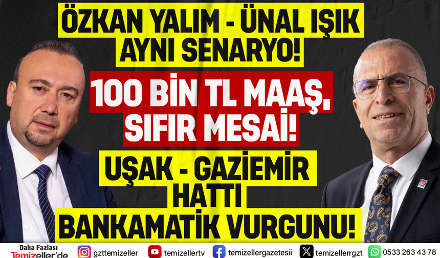 GAZİEMİR’DE 100 BİN TL’LİK "HAYALET MÜDÜR" SKANDALI!