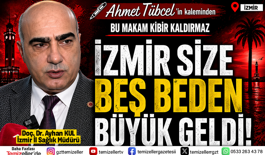 TEMİZELLER'DEN AYHAN KUL'A AÇIK MEKTUP: "BU GÖMLEK SİZE BÜYÜK GELDİ!"