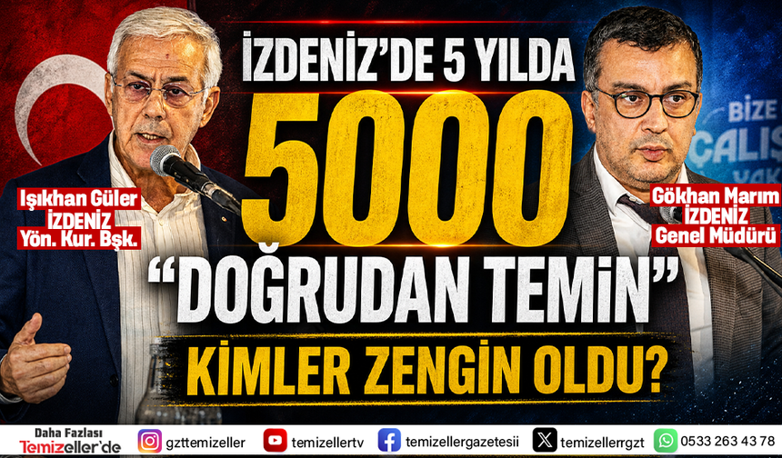 İZDENİZ’DEKİ DEVASA KARAKUTU AÇILDI!