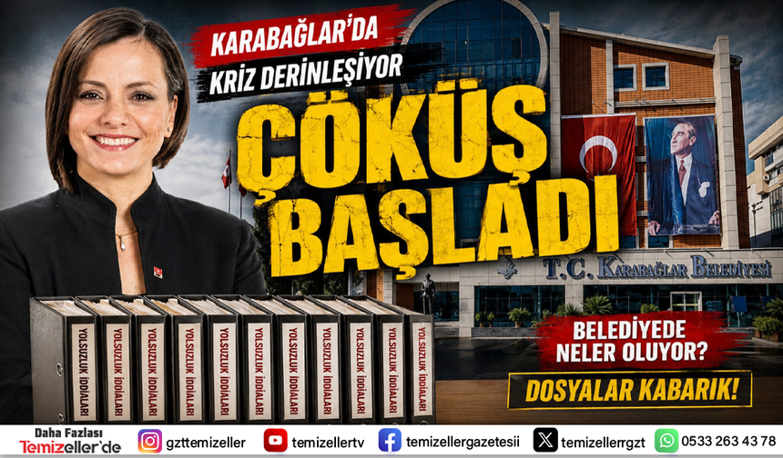 BORÇSUZ DEVRALINDI, 2 YILDA 2,5 MİLYARA TIRMANDI! KARABAĞLAR BELEDİYESİ’NDE NELER OLUYOR?