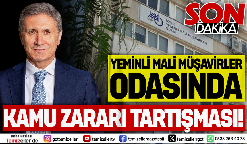 İZMİR YMMO’DA BİR YILLIK RÖTARIN FATURASI KİME ÇIKACAK? KAZMA NİHAYET VURULDU AMA MALİYETLER KATLANDI!