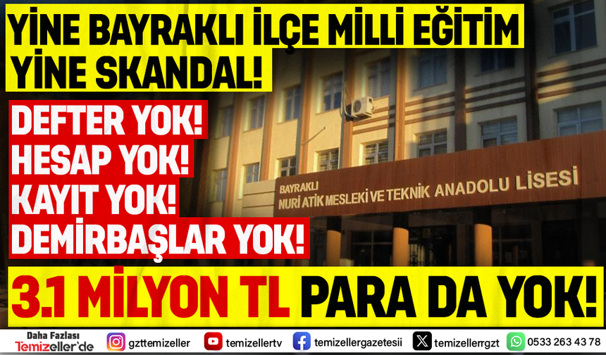 NURİ ATİK MTAL’DE MİLYONLUK SORU İŞARETLERİ!
