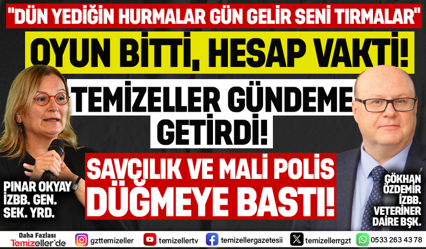 PINAR OKYAY VE GÖKHAN ÖZDEMİR’E İZMİR CUMHURİYET BAŞSAVCILIĞINDAN TOKAT GİBİ HAMLE!