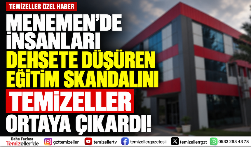 EĞİTİMDE ÖZEL OKULLARIN MASKESİNİ TEMİZELLER DÜŞÜRÜYOR!