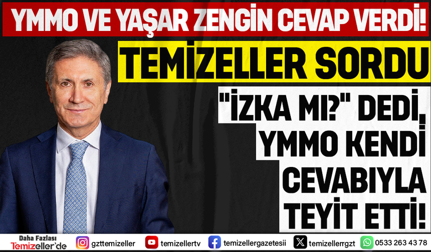 İZMİR YMMO’DAN TEMİZELLER’E CEVAP GELDİ! : SÖZ ÇOK, BELGE SIFIR!