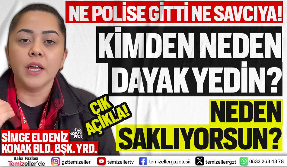 Konak Beledi̇ye Başkan Yardimcisi Si̇mge Eldeni̇z Hastaneli̇k Olmuş!