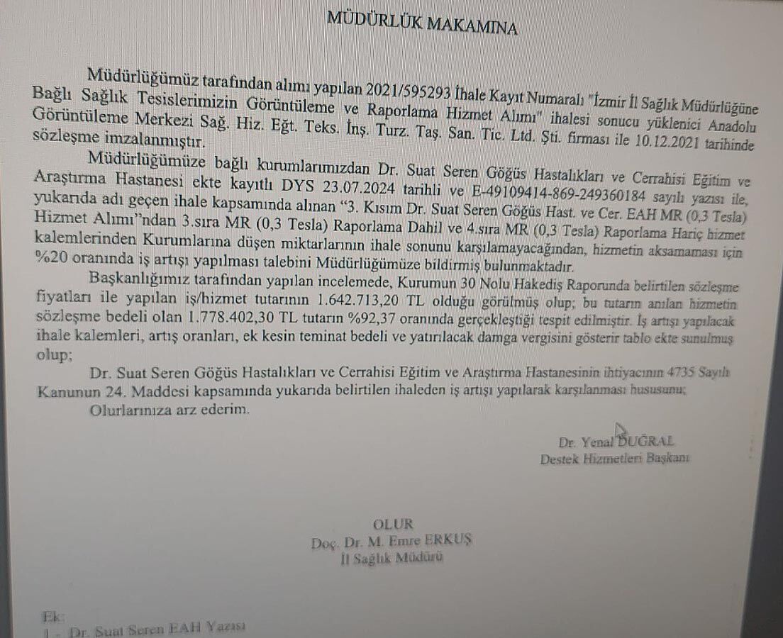 Temi̇zeller İzmi̇r İl Sağlik Müdürlüğü’ne Sesleni̇yor!-1