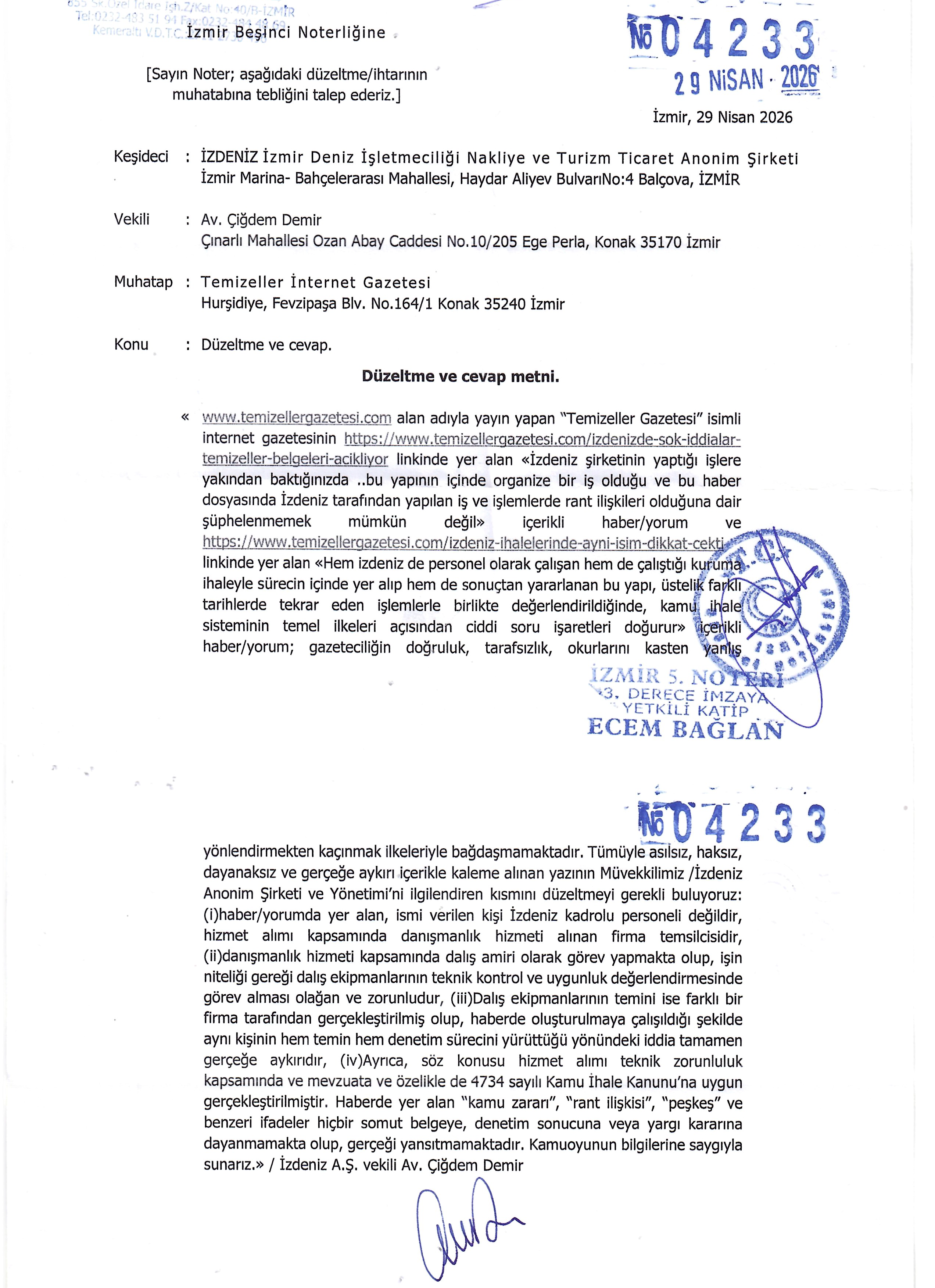 Duzeltme Cevap 11