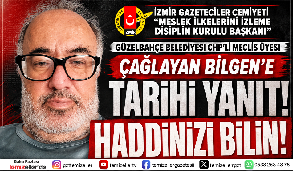 TEMİZELLER’DEN İGC YÖNETİCİSİ ÇAĞLAYAN BİLGEN İMZALI SANSÜR YAZISINA SERT CEVAP: “HADDİNİZİ BİLİN!"