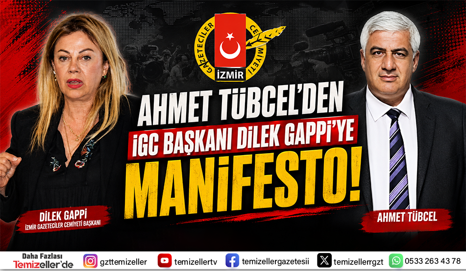 AHMET TÜBCEL'DEN İGC BAŞKANI DİLEK GAPPİ'YE MANİFESTO!