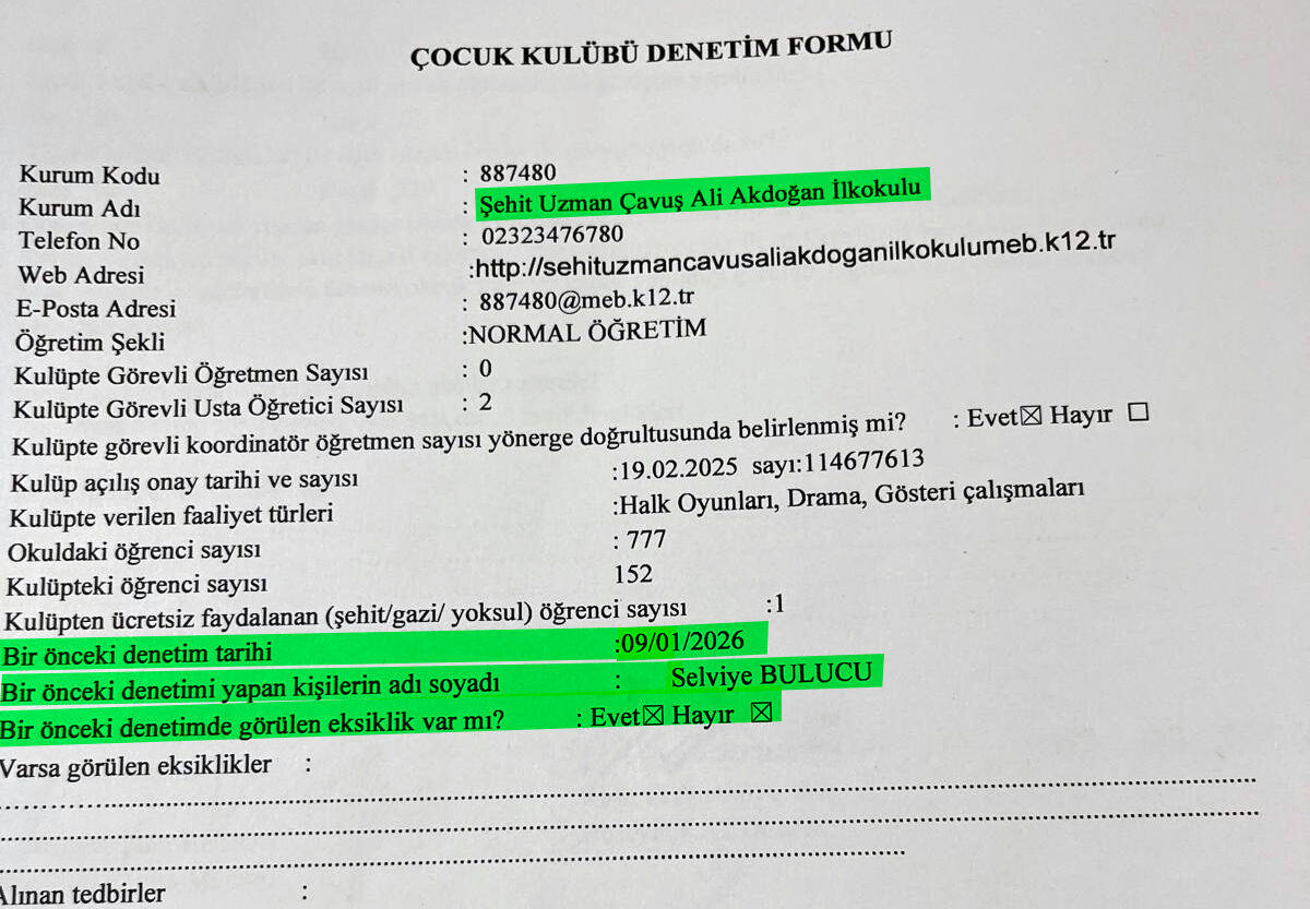 Bayrakli İlçe Mi̇lli̇ Eği̇ti̇m’de Akillara Durgunluk Veren Dosya! 4
