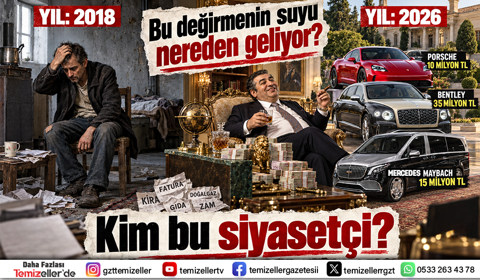 HALK ÇÜRÜK DOMATES TOPLARKEN SİYASETİN GÖLGESİNDE BÜYÜYEN MİLYONLUK SERVETLER TEMİZELLER'DE AÇIĞA ÇIKIYOR!