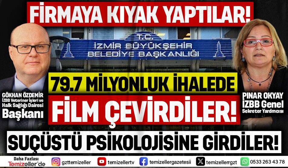 İZBB'DE GÖKHAN ÖZDEMİR VE PINAR OKYAY SUÇLULUK PSİKOLOJİSİNE GİRDİLER!