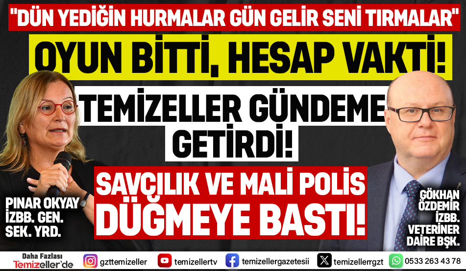 PINAR OKYAY VE GÖKHAN ÖZDEMİR’E İZMİR CUMHURİYET BAŞSAVCILIĞINDAN TOKAT GİBİ HAMLE!