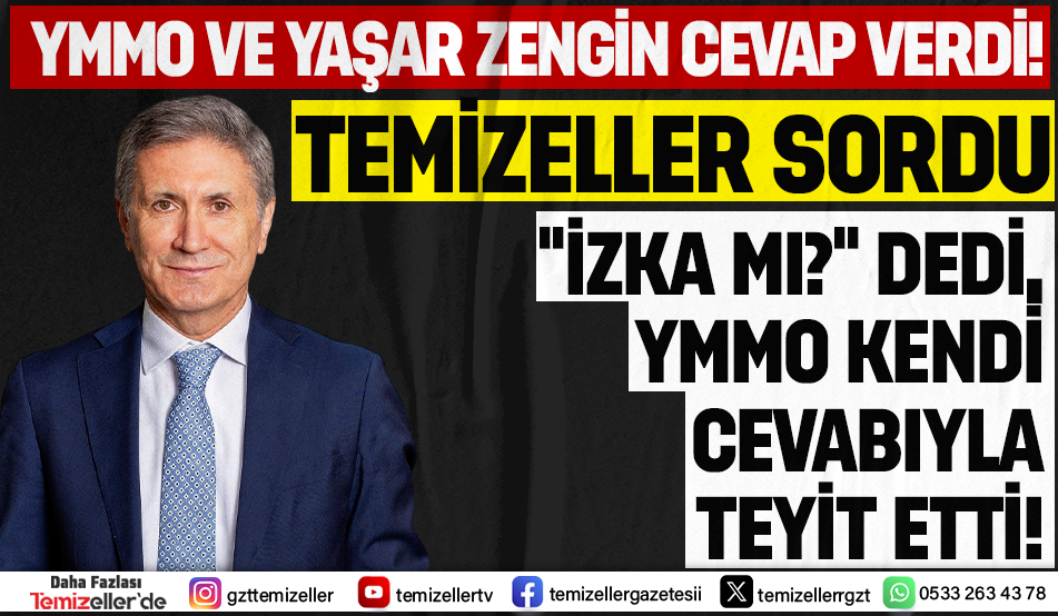 İZMİR YMMO’DAN TEMİZELLER’E CEVAP GELDİ! : SÖZ ÇOK, BELGE SIFIR!